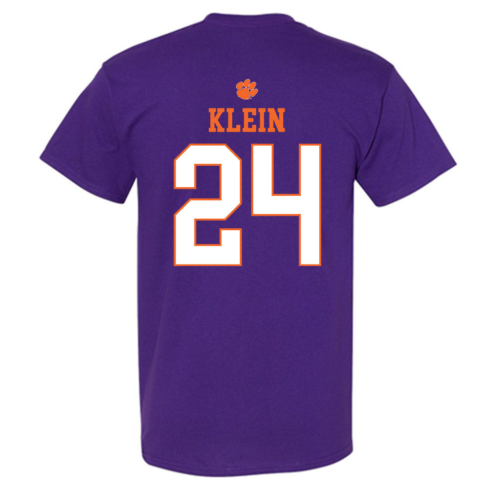 Clemson - NCAA Women's Soccer : Reese Klein - Classic Shersey T-Shirt-1