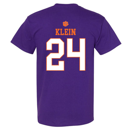 Clemson - NCAA Women's Soccer : Reese Klein - Classic Shersey T-Shirt-1