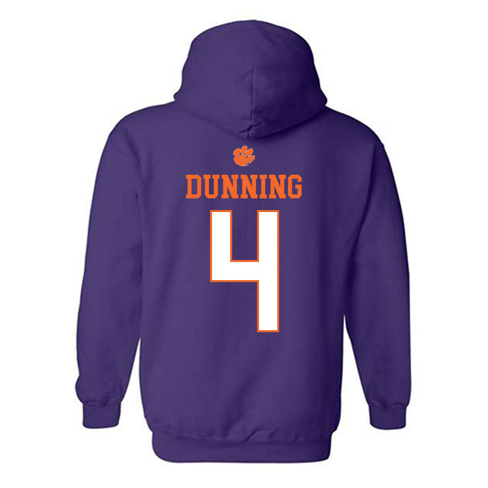 Clemson - NCAA Softball : Abby Dunning - Classic Shersey Hooded Sweatshirt-1
