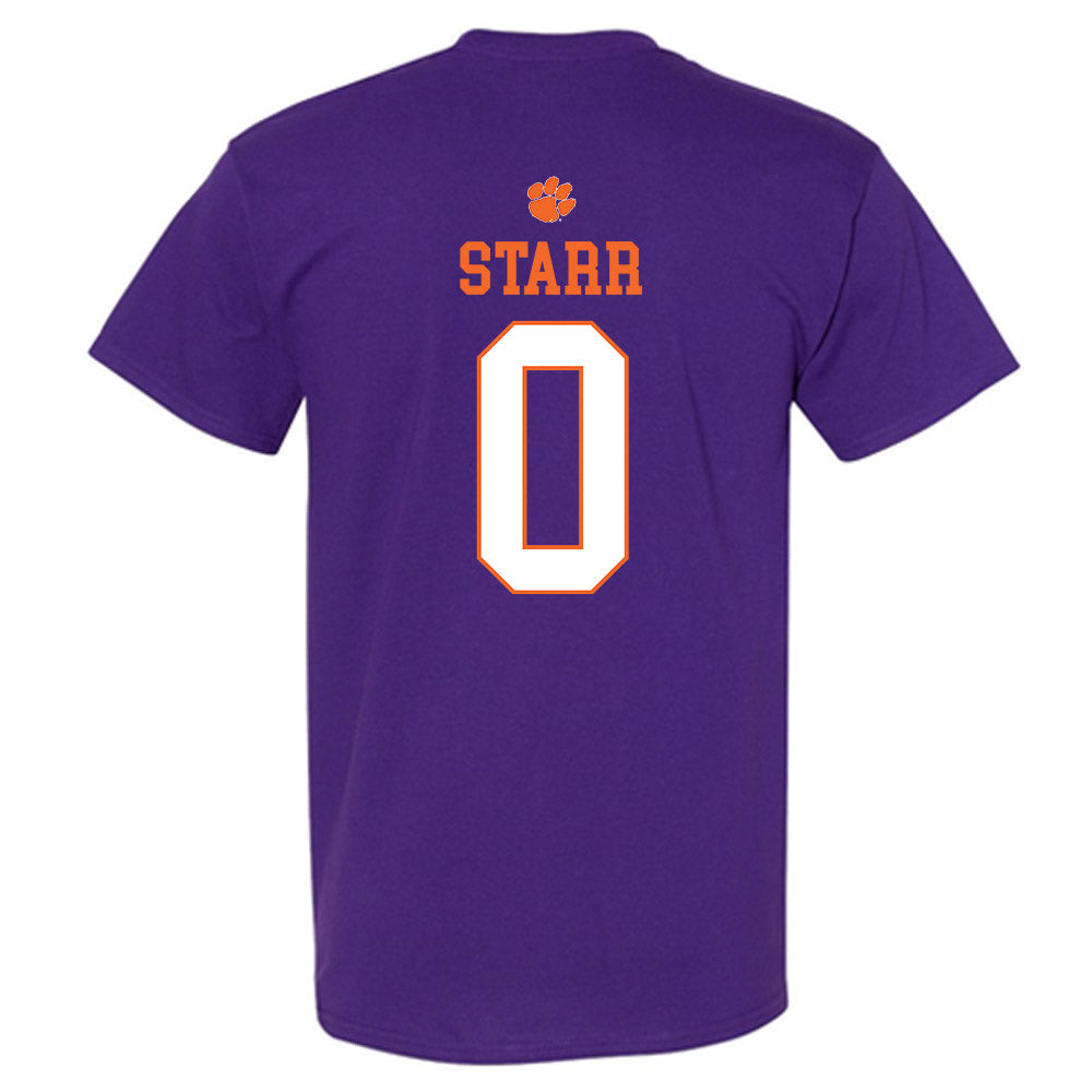 Clemson - NCAA Football : Donovan Starr - Classic Shersey T-Shirt-1