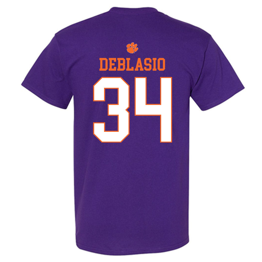 Clemson - NCAA Women's Lacrosse : Jordan DeBlasio - Classic Shersey T-Shirt-1
