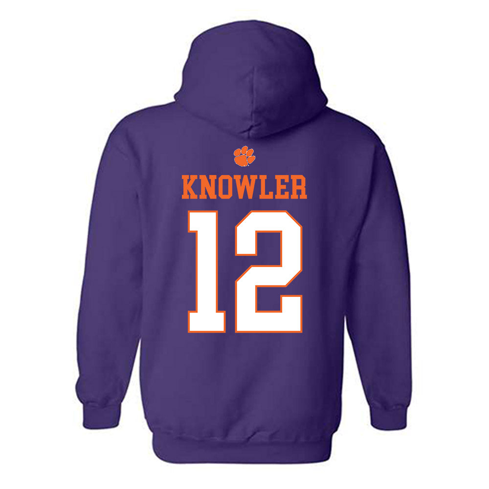 Clemson - NCAA Softball : Julia Knowler - Classic Shersey Hooded Sweatshirt-1