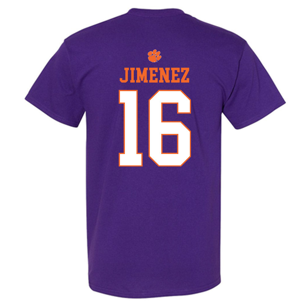 Clemson - NCAA Men's Soccer : Mason Jimenez - Classic Shersey T-Shirt-1