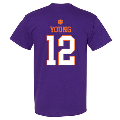 Clemson - NCAA Football : Shavar Young - Classic Shersey T-Shirt-1