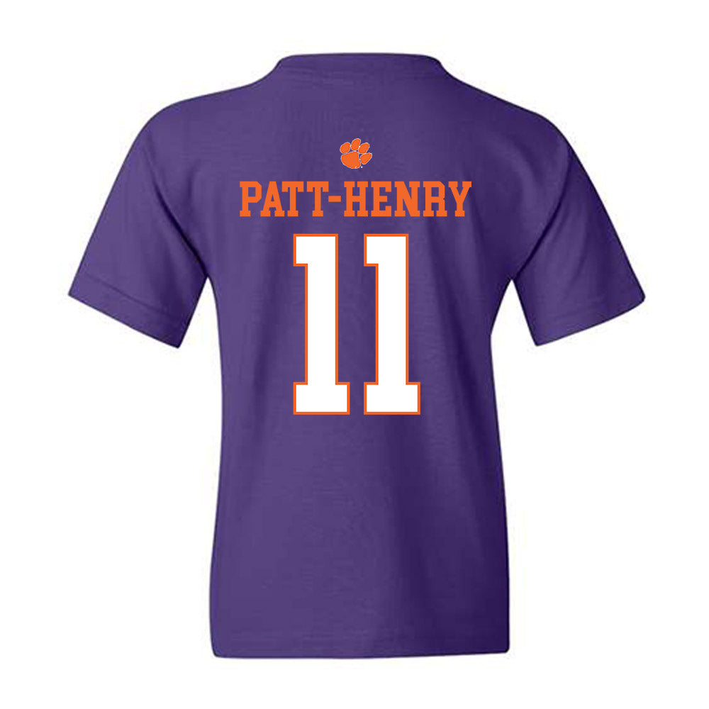 Clemson - NCAA Football : Olsen Patt-Henry - Classic Shersey Youth T-Shirt-1