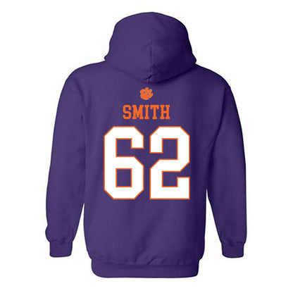 Clemson - NCAA Football : Bryce Smith - Classic Shersey Hooded Sweatshirt-1