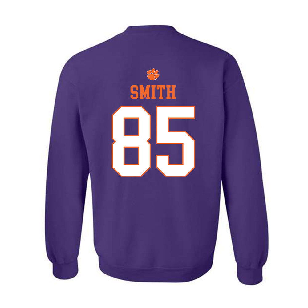 Clemson - NCAA Football : Jackson Smith - Classic Shersey Crewneck Sweatshirt-1