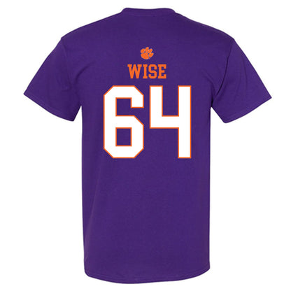Clemson - NCAA Football : Grant Wise - Classic Shersey T-Shirt-1