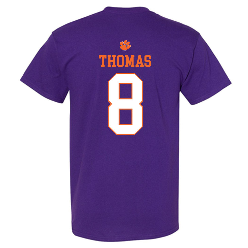 Clemson - NCAA Men's Basketball : Dallas Thomas - Classic Shersey T-Shirt-1