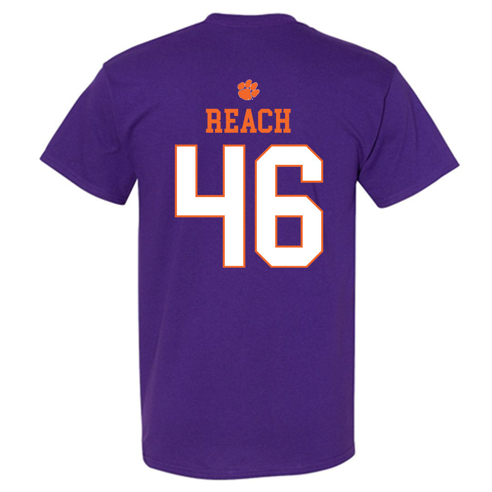 Clemson - NCAA Football : Jackson Reach - Classic Shersey T-Shirt-1