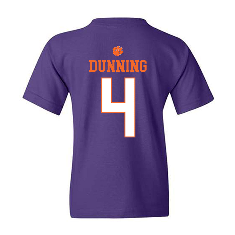 Clemson - NCAA Softball : Abby Dunning - Classic Shersey Youth T-Shirt-1
