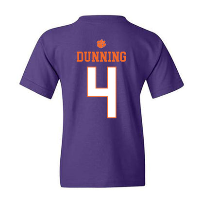 Clemson - NCAA Softball : Abby Dunning - Classic Shersey Youth T-Shirt-1