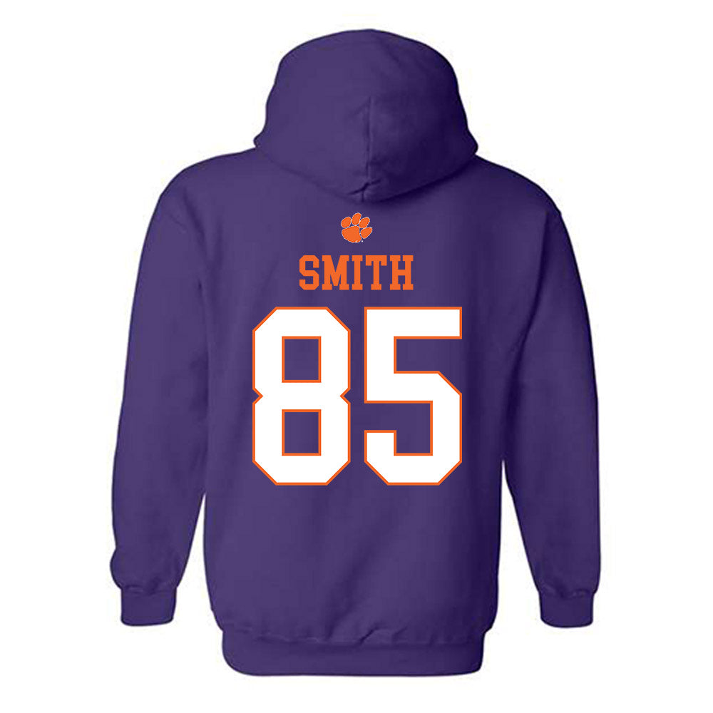 Clemson - NCAA Football : Jackson Smith - Classic Shersey Hooded Sweatshirt-1