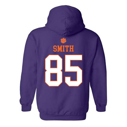 Clemson - NCAA Football : Jackson Smith - Classic Shersey Hooded Sweatshirt-1