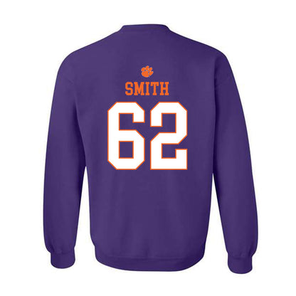 Clemson - NCAA Football : Bryce Smith - Classic Shersey Crewneck Sweatshirt-1