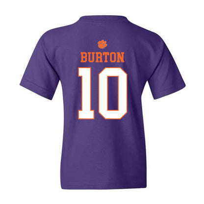 Clemson - NCAA Softball : Riley Burton - Classic Shersey Youth T-Shirt