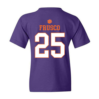 Clemson - NCAA Baseball : Nicholas Frusco - Classic Shersey Youth T-Shirt-1