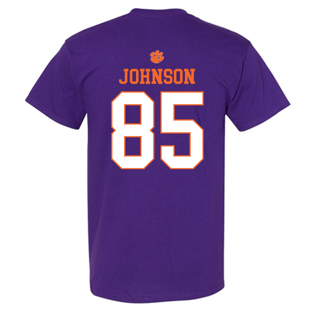 Clemson - NCAA Football : Charlie Johnson - Classic Shersey T-Shirt-1