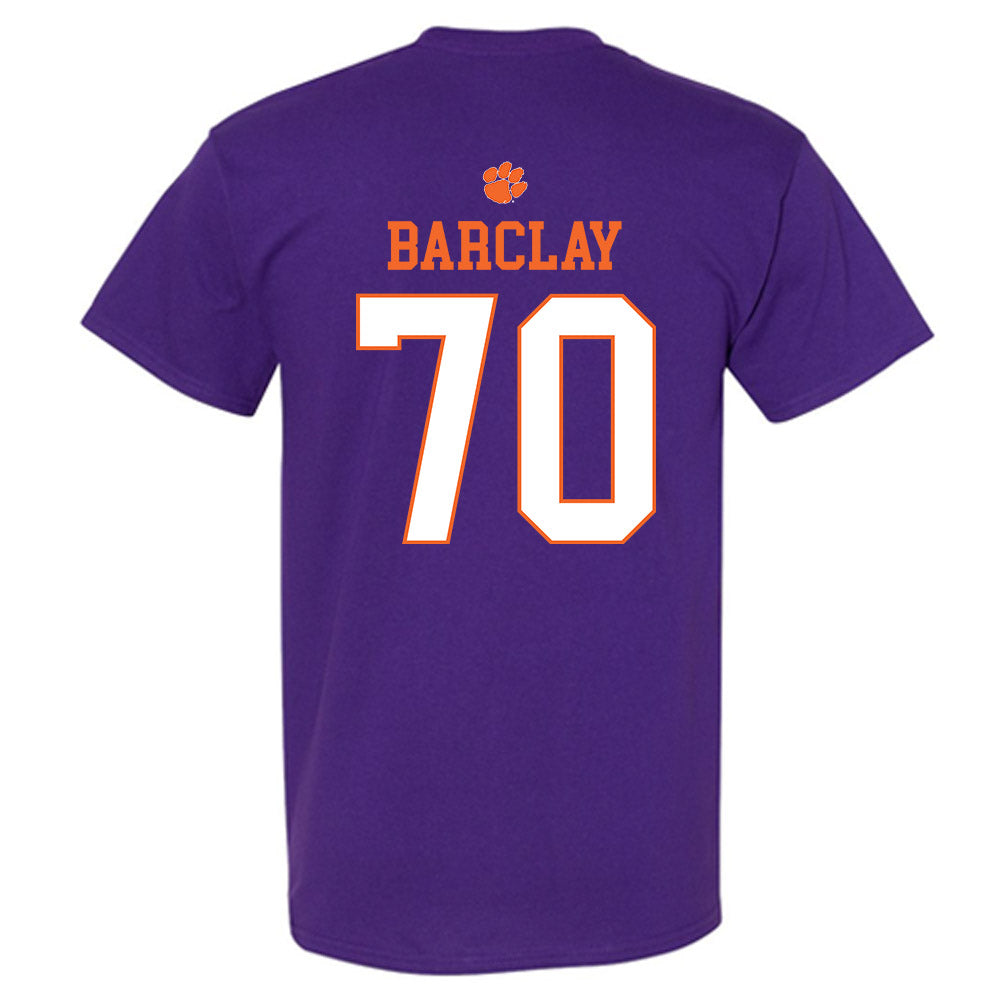Clemson - NCAA Football : Chancellor Barclay - Classic Shersey T-Shirt-1