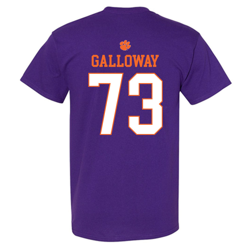 Clemson - NCAA Football : Hayes Galloway - Classic Shersey T-Shirt-1