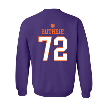 Clemson - NCAA Football : Adam Guthrie - Classic Shersey Crewneck Sweatshirt-1