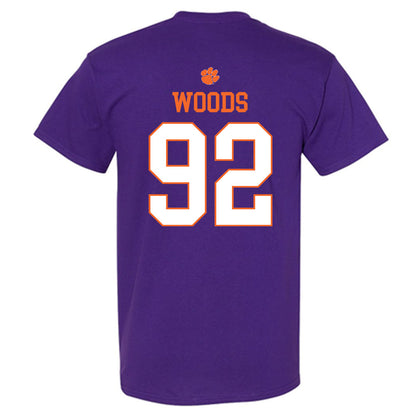 Clemson - NCAA Football : Davarrick Woods - Classic Shersey T-Shirt-1