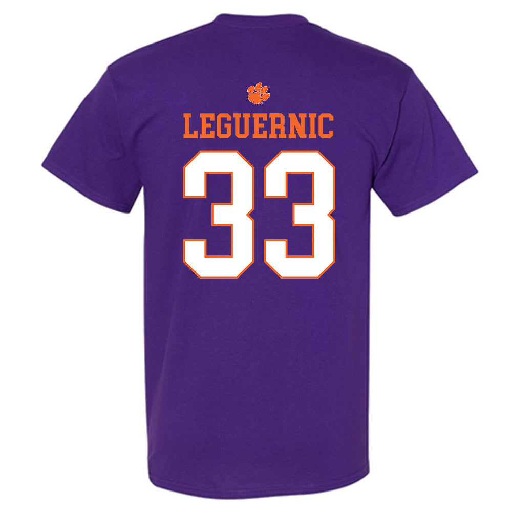 Clemson - NCAA Baseball : Justin LeGuernic - Classic Shersey T-Shirt-1