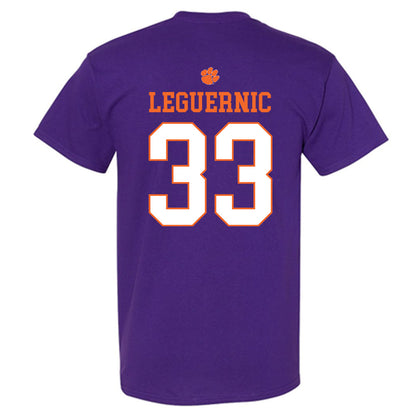 Clemson - NCAA Baseball : Justin LeGuernic - Classic Shersey T-Shirt-1