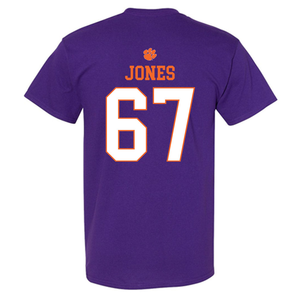 Clemson - NCAA Football : Carlito Jones - Classic Shersey T-Shirt-1