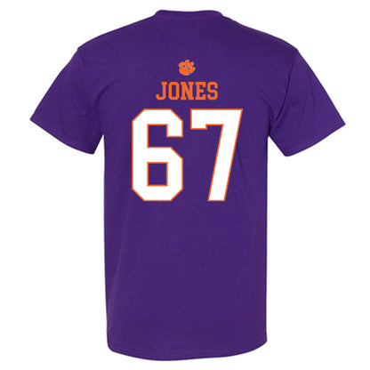 Clemson - NCAA Football : Carlito Jones - Classic Shersey T-Shirt-1
