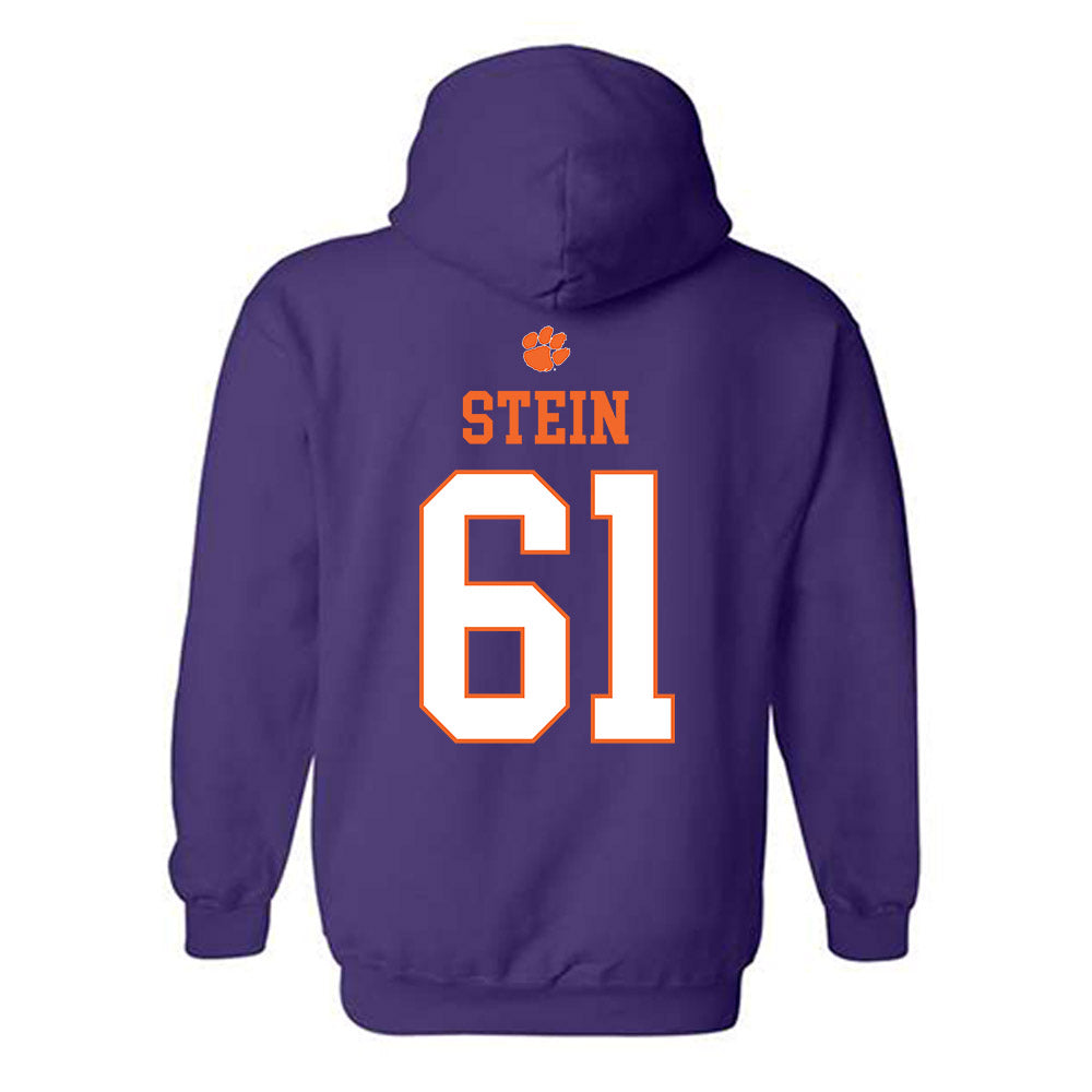 Clemson - NCAA Football : Danny Stein - Classic Shersey Hooded Sweatshirt-1