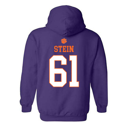Clemson - NCAA Football : Danny Stein - Classic Shersey Hooded Sweatshirt-1