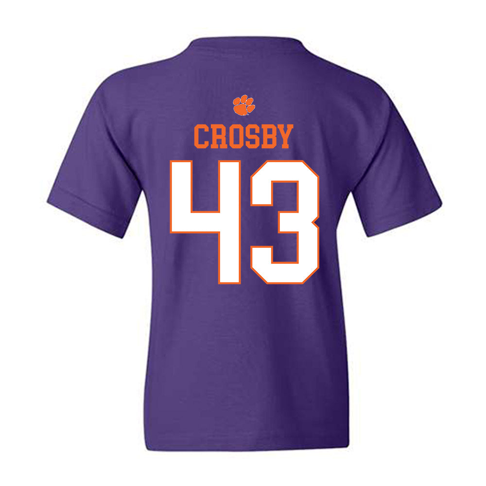 Clemson - NCAA Softball : Keira Crosby - Classic Shersey Youth T-Shirt-1