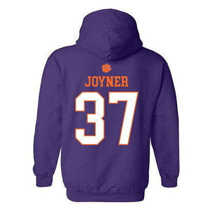 Clemson - NCAA Football : Davion Joyner - Classic Shersey Hooded Sweatshirt-1
