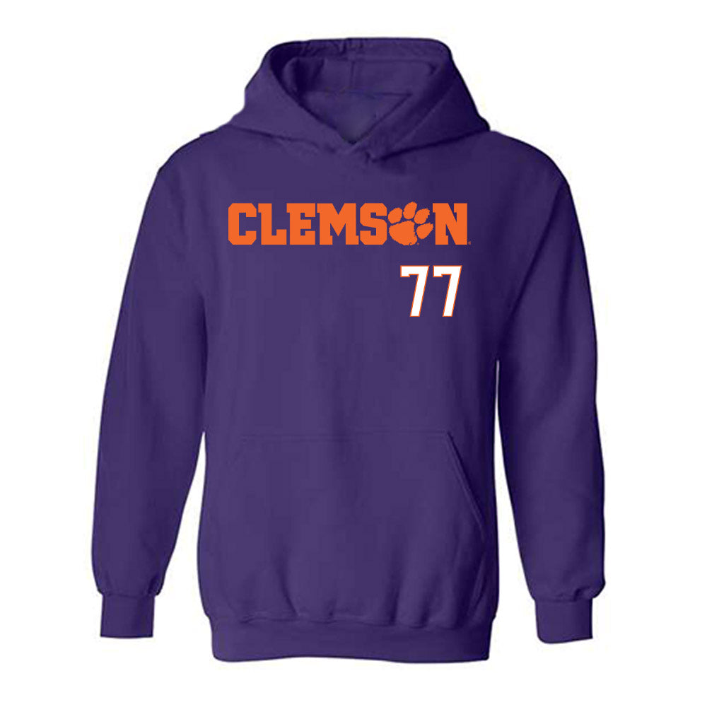 Clemson - NCAA Women's Lacrosse : Jayden Piraino - Classic Shersey Hooded Sweatshirt-0