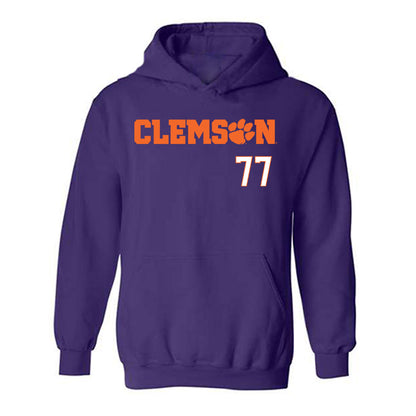 Clemson - NCAA Women's Lacrosse : Jayden Piraino - Classic Shersey Hooded Sweatshirt-0