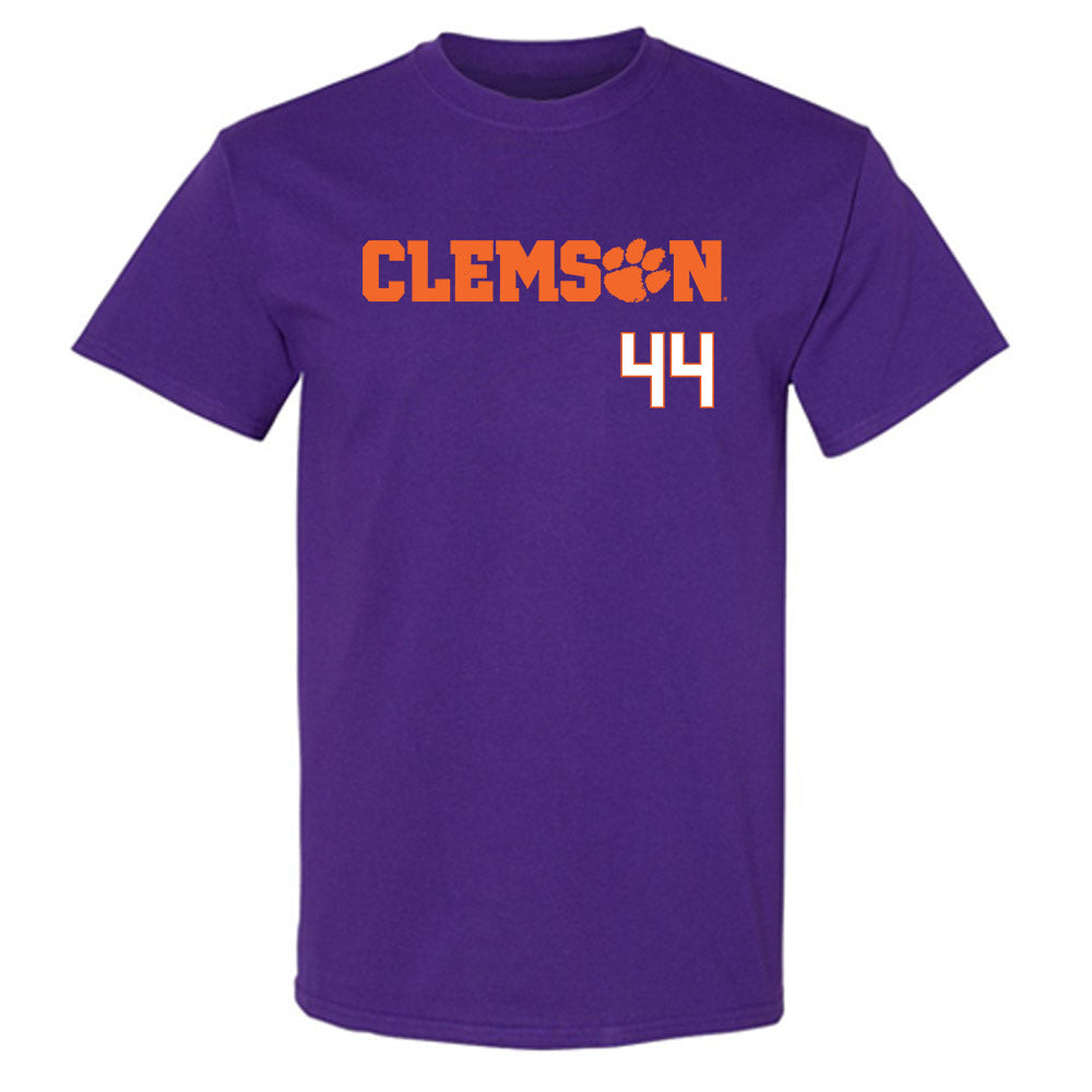 Clemson - NCAA Baseball : Dylan Harrison - Classic Shersey T-Shirt-0
