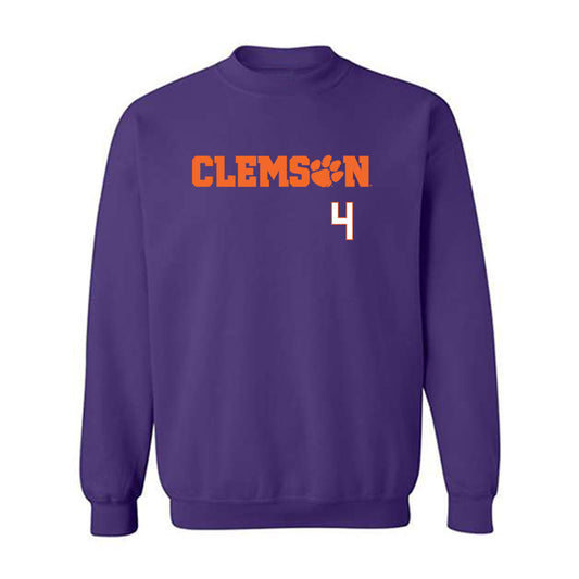 Clemson - NCAA Softball : Abby Dunning - Classic Shersey Crewneck Sweatshirt-0