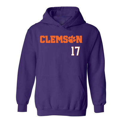 Clemson - NCAA Women's Tennis : Artemis Aslanisvili - Classic Shersey Hooded Sweatshirt-0