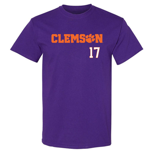 Clemson - NCAA Women's Tennis : Artemis Aslanisvili - Classic Shersey T-Shirt-0
