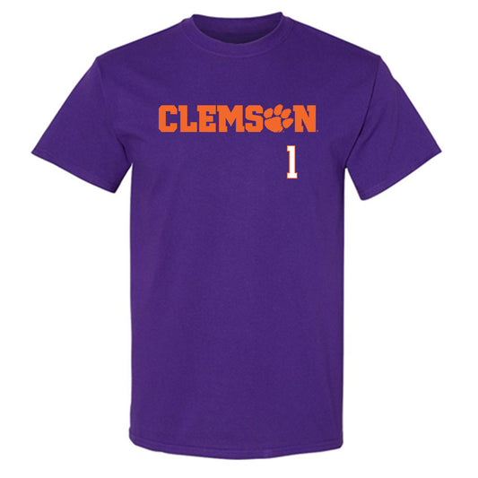 Clemson - NCAA Football : Branden Strozier - Classic Shersey T-Shirt-0