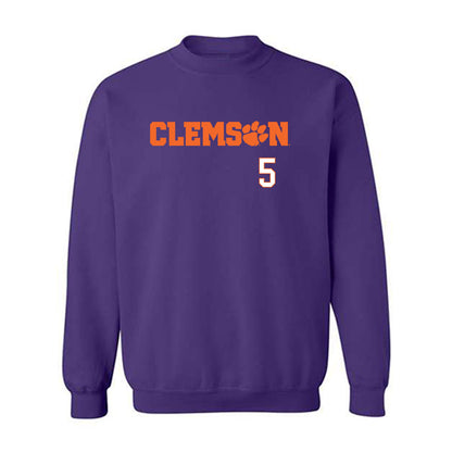 Clemson - NCAA Women's Soccer : Emily Brough - Classic Shersey Crewneck Sweatshirt