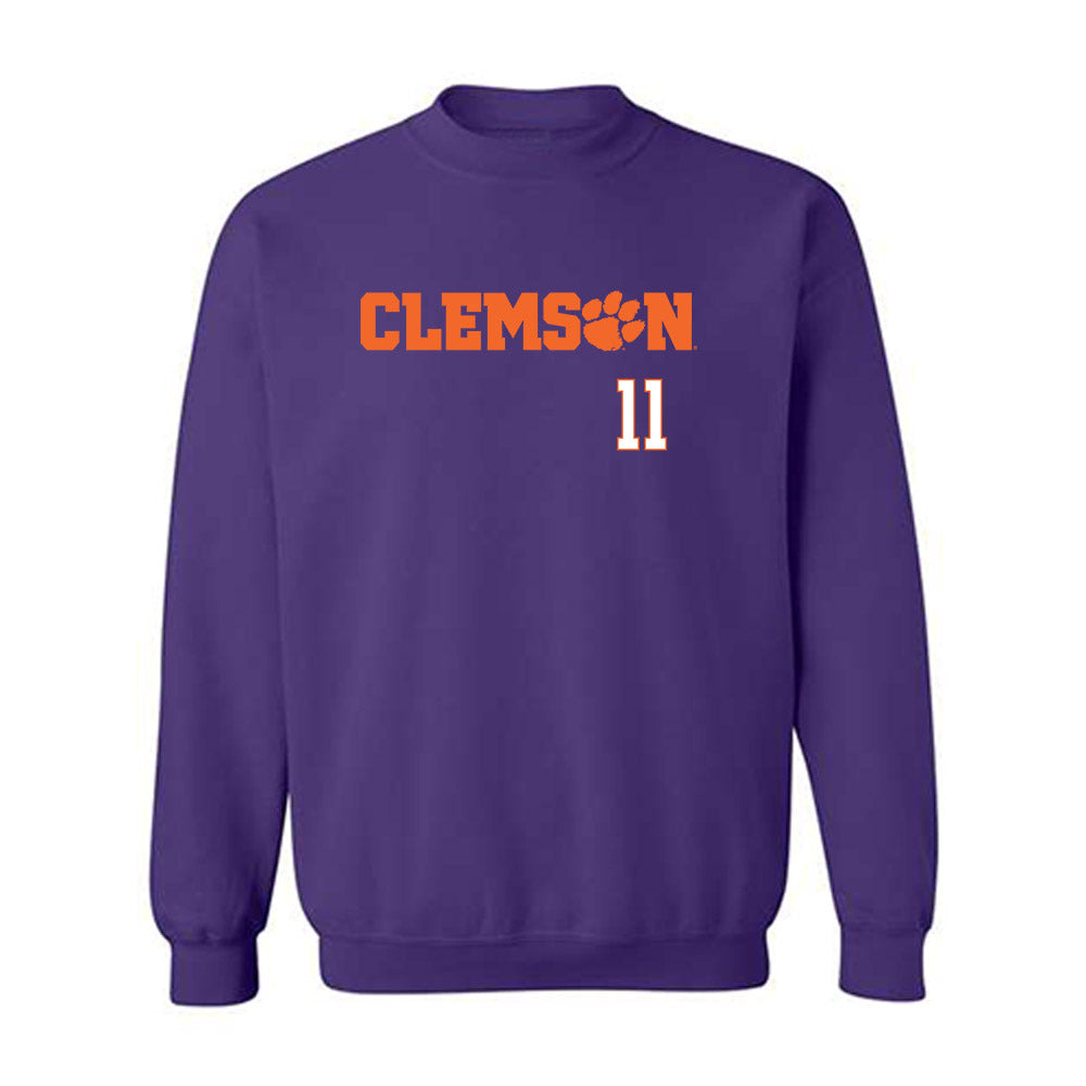 Clemson - NCAA Women's Basketball : Rusne Augustinaite - Classic Shersey Crewneck Sweatshirt-0