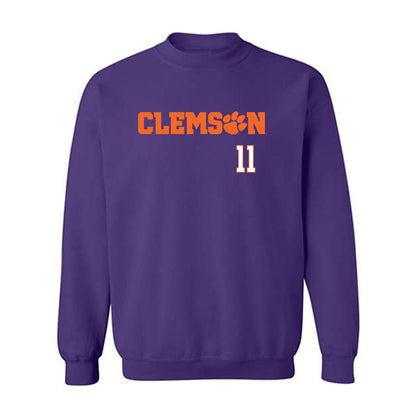 Clemson - NCAA Women's Basketball : Rusne Augustinaite - Classic Shersey Crewneck Sweatshirt-0