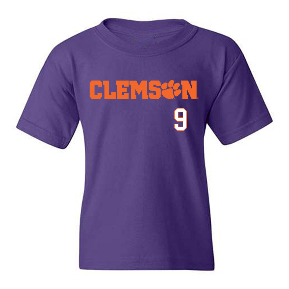 Clemson - NCAA Women's Tennis : Candela Yecora - Classic Shersey Youth T-Shirt-0