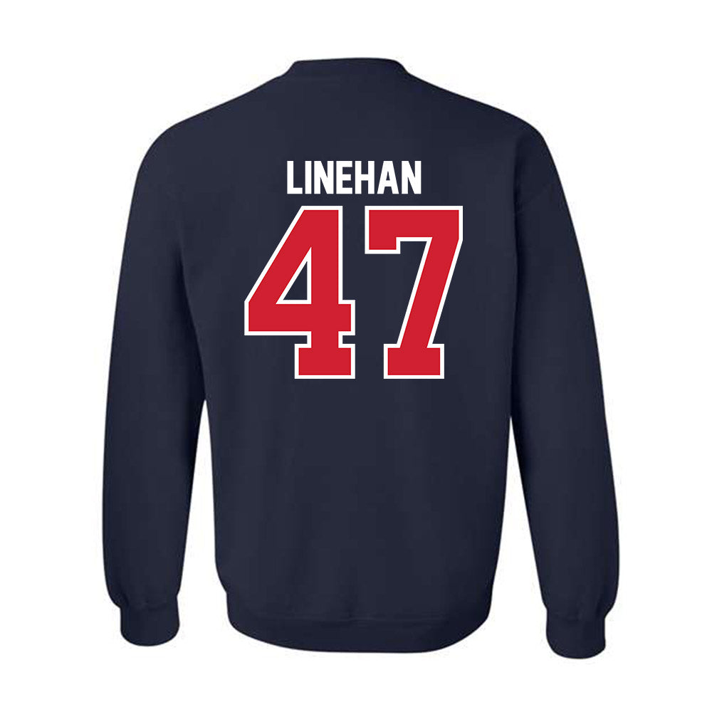 Robert Morris - NCAA Men's Lacrosse : Tommy Linehan - Classic Shersey Crewneck Sweatshirt-1