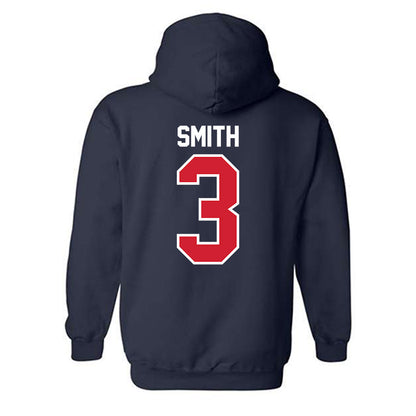 Robert Morris - NCAA Men's Basketball : Tazir Smith - Classic Shersey Hooded Sweatshirt-1