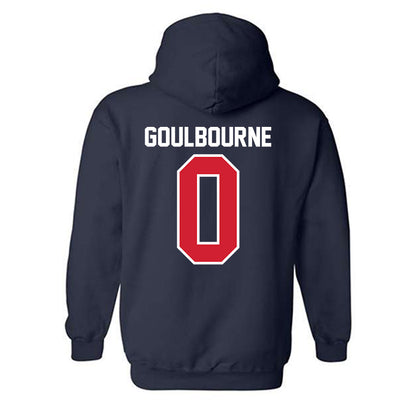 Robert Morris - NCAA Football : Xavier Goulbourne - Classic Shersey Hooded Sweatshirt-1