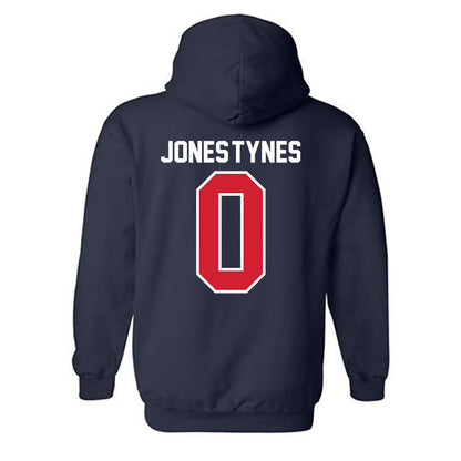 Robert Morris - NCAA Women's Basketball : Markeli Jones-Tynes - Classic Shersey Hooded Sweatshirt-1