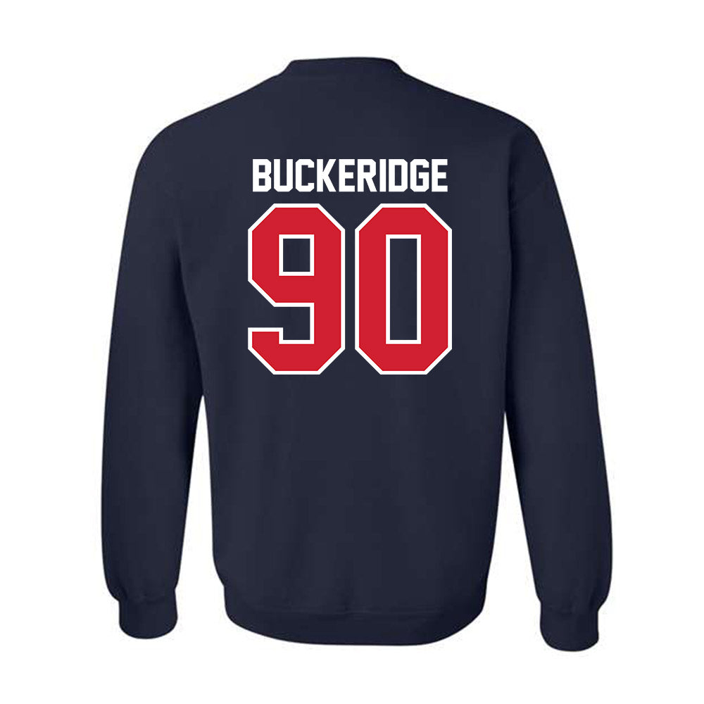 Robert Morris - NCAA Football : Steven Buckeridge - Classic Shersey Crewneck Sweatshirt-1